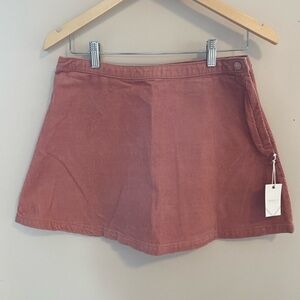 Forever 21 Corduroy Skirt Medium Pink New